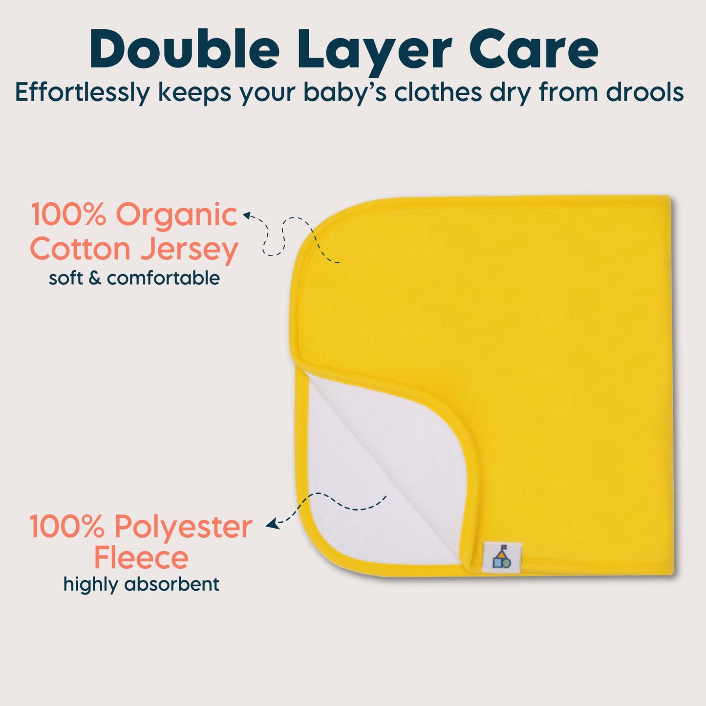 Organic Cotton Burp Cloths