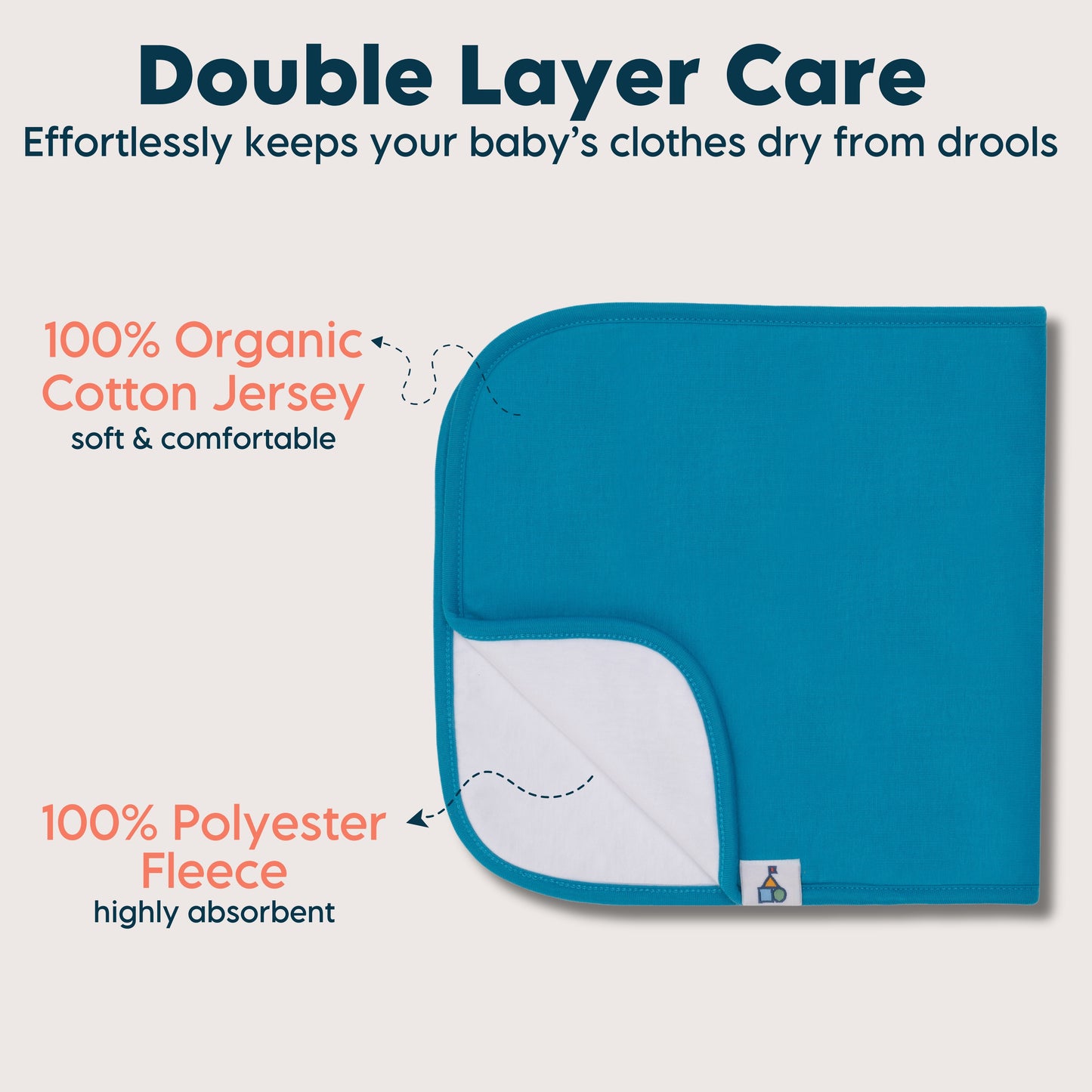 Organic Cotton Burp Cloths