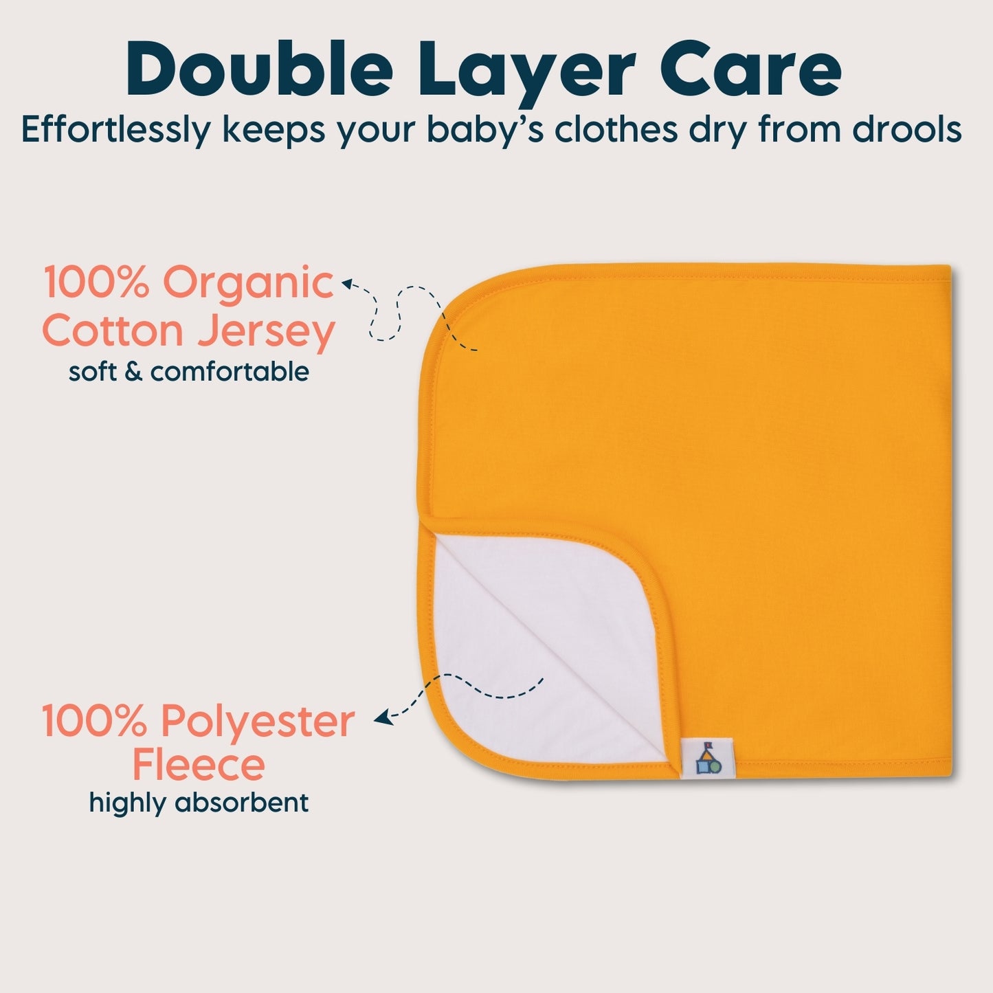 Organic Cotton Burp Cloths