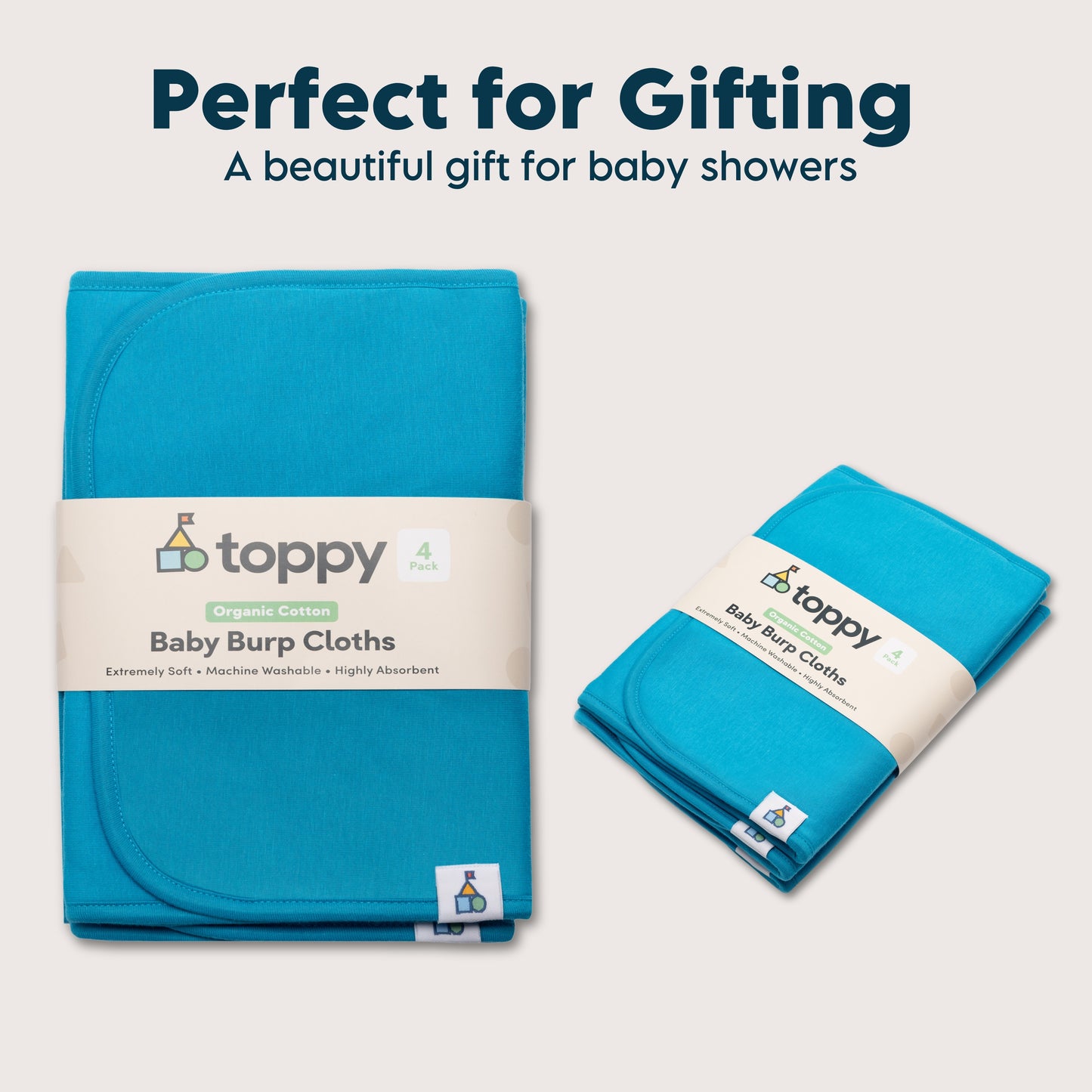 Organic Cotton Burp Cloths