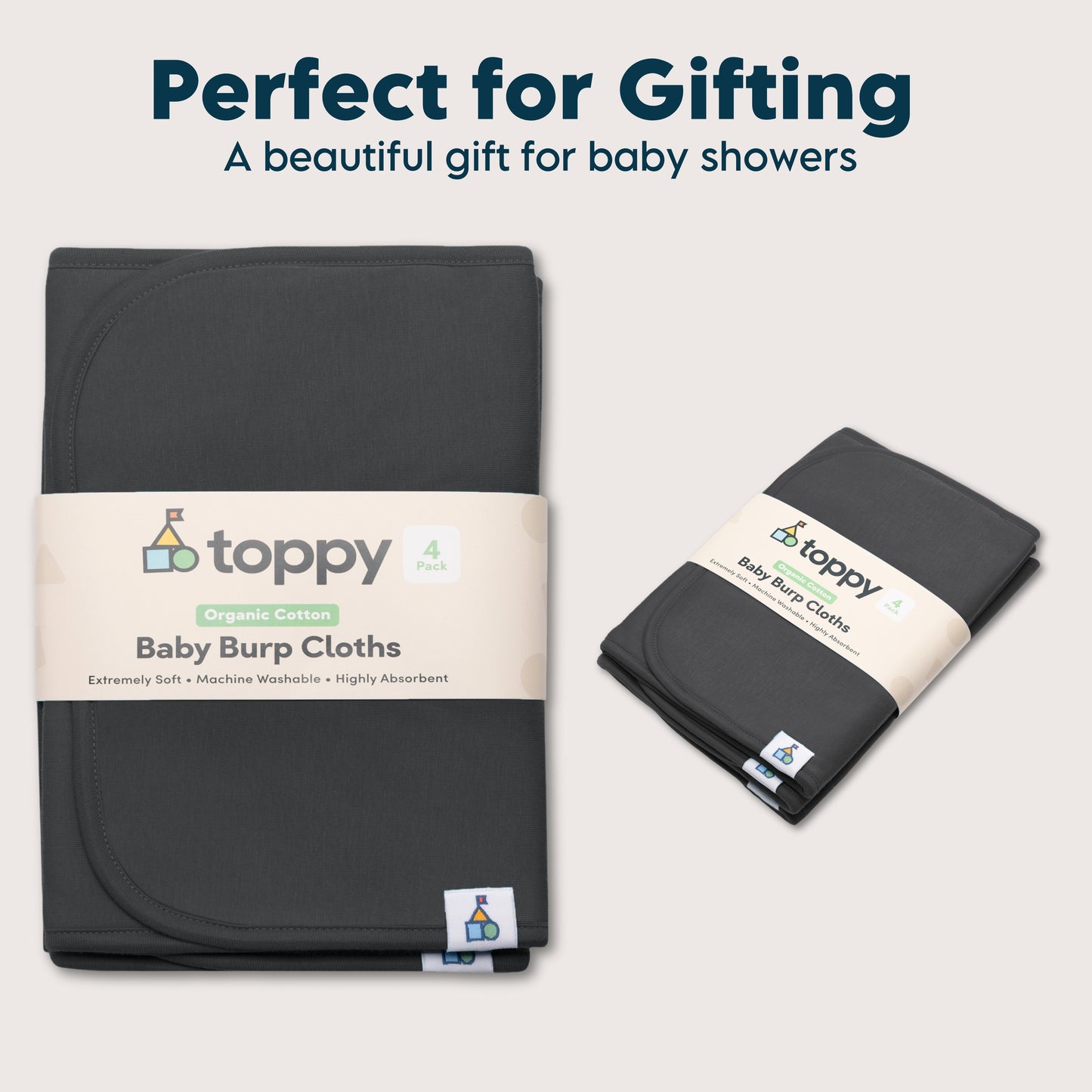 Organic Cotton Burp Cloths