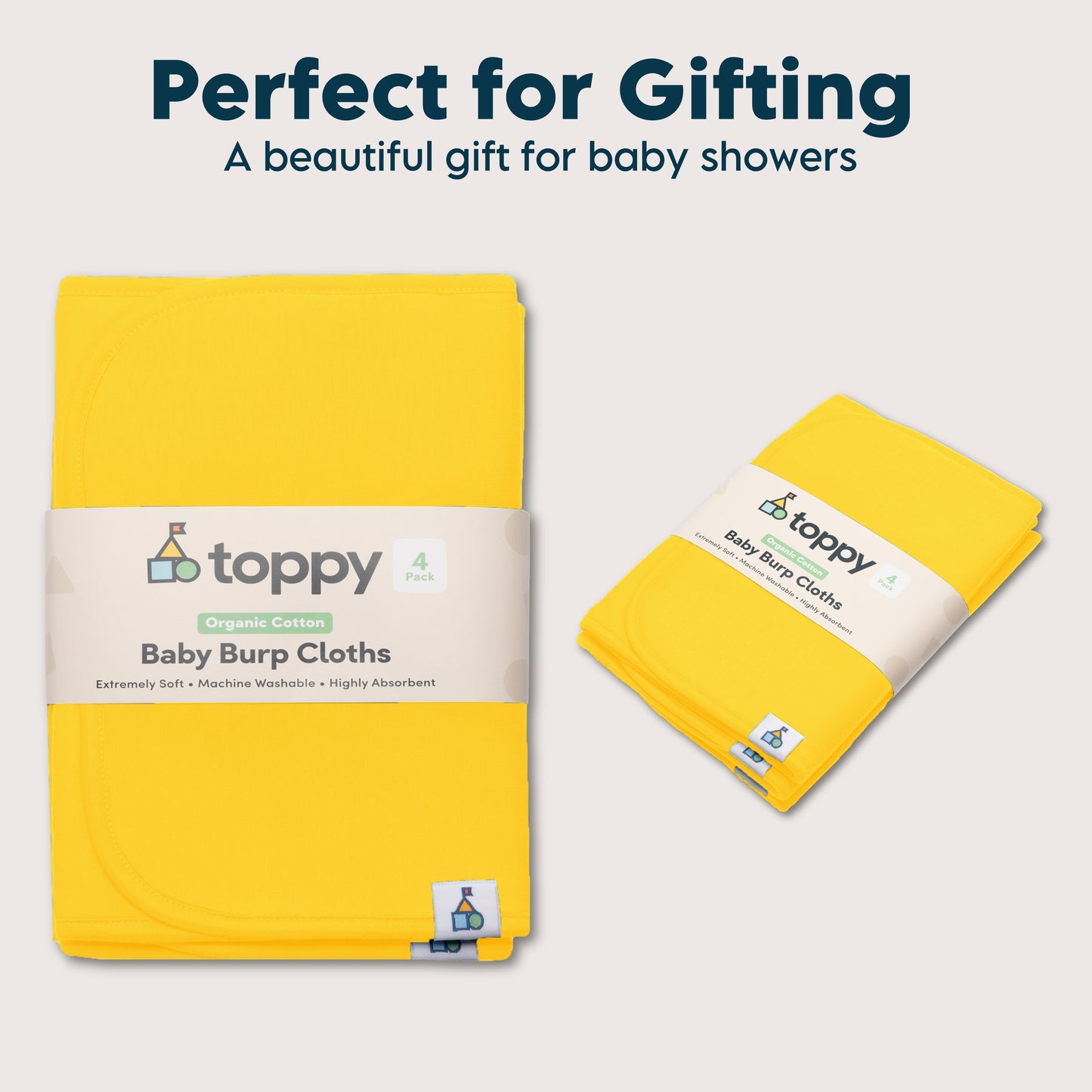 Organic Cotton Burp Cloths